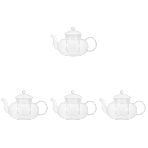 Heat resistant glass kettle - heat,