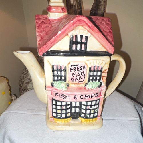 Ceramic fish chips - ceramic,