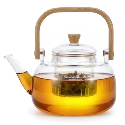 Glass teapot 800ml - glass,