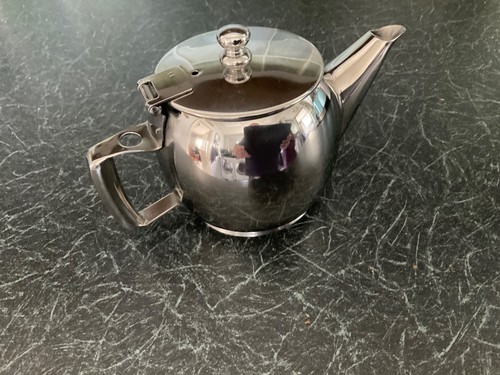 Stainless steel one - steel, teapot