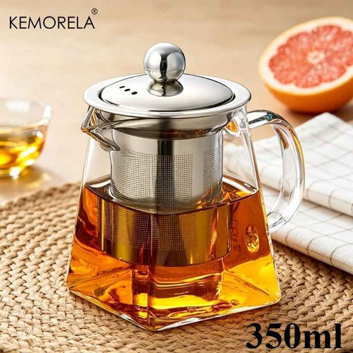 Glass teapot heat - glass,