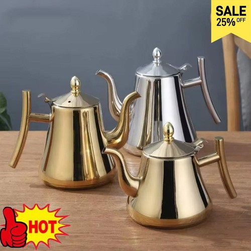 Stainless steel teapot - stainless,