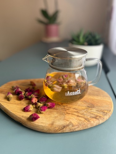 Addacsaci glass teapot - addacsaci,