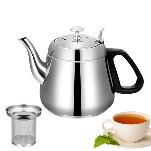 Stainless steel teapot - stainless,