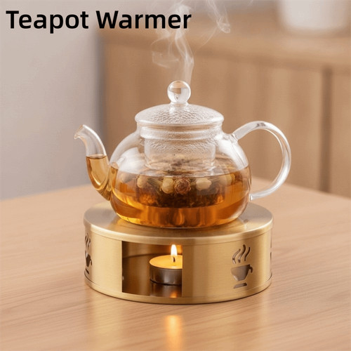 Candle fueled tea stove teapot - tea,