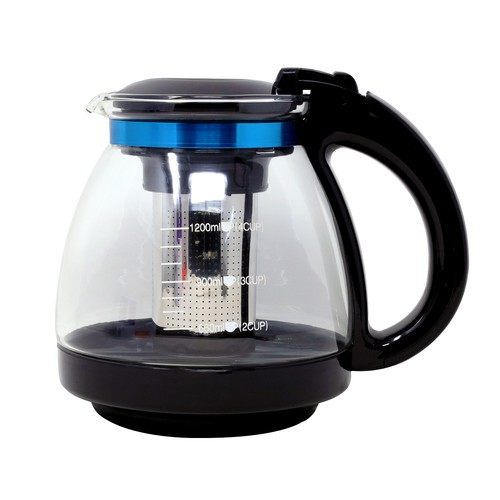 1500ml glass teapot - glass,