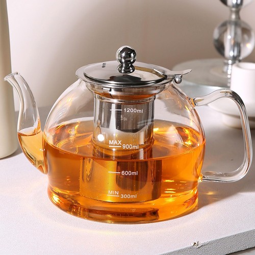 Heat resistance glass teapot - heat,