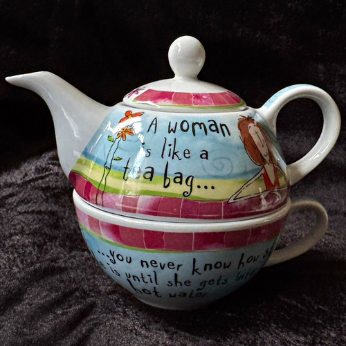 Novelty tea for one set - one,