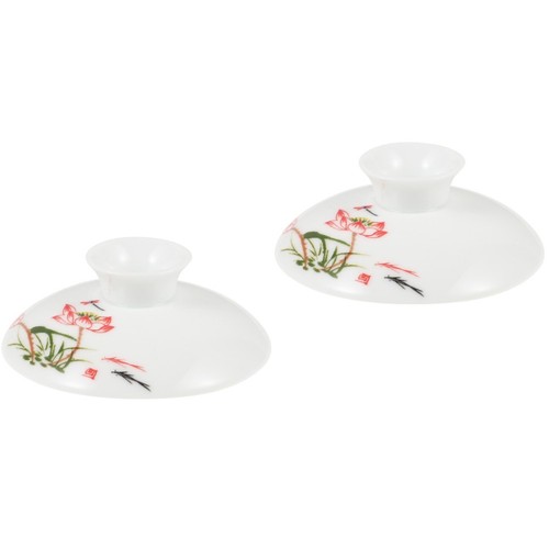 Set white ceramic tea pot - set, of